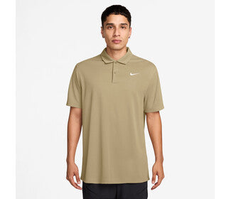Nike Court Dri-Fit Solid Polo (M) (Beige)