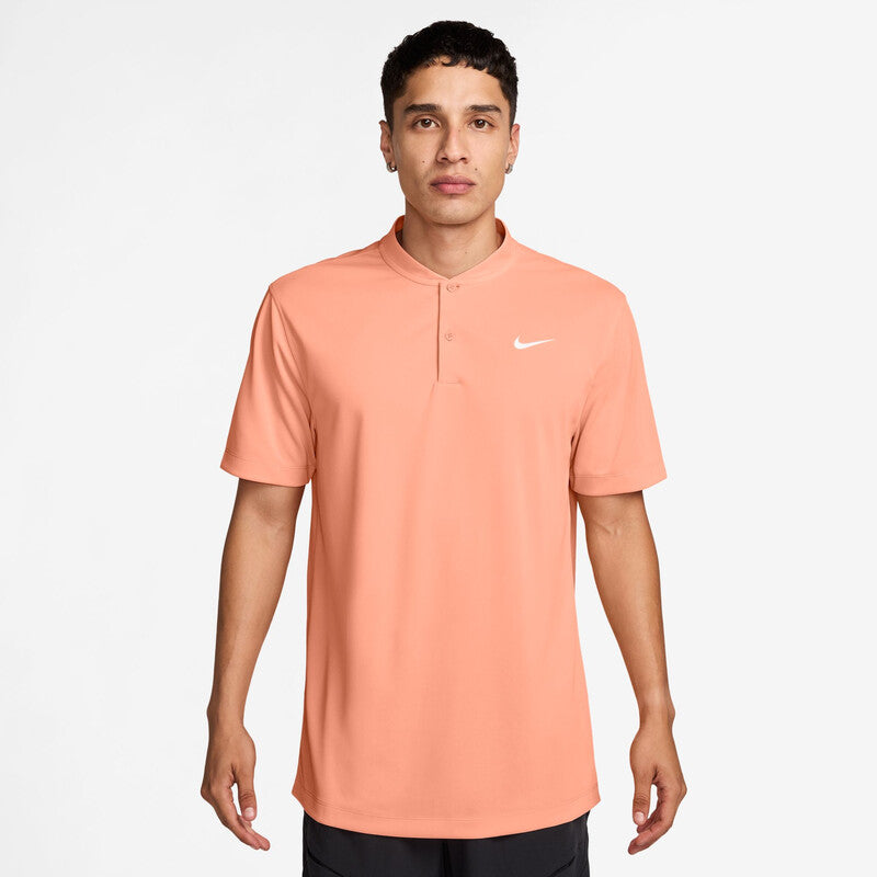 Nike Court Dri-Fit Blade Solid Polo (M) (Apricot Agate)