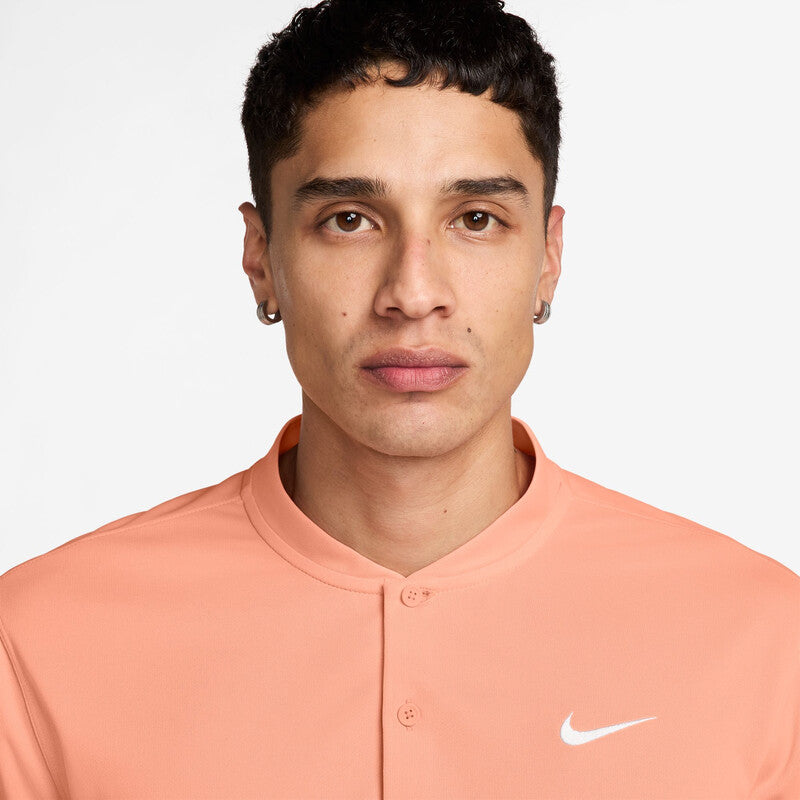 Nike Court Dri-Fit Blade Solid Polo (M) (Apricot Agate)