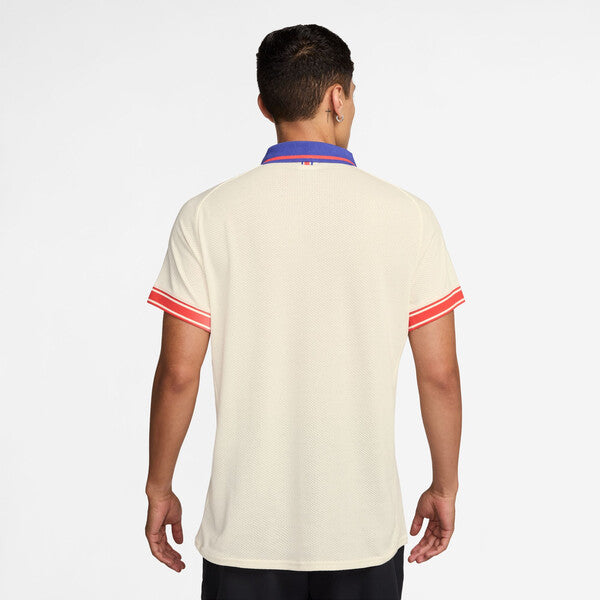 Nike Court Heritage Polo (M) (Pale Ivory)
