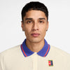 Nike Court Heritage Polo (M) (Pale Ivory)
