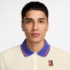 Nike Court Heritage Polo (M) (Pale Ivory)