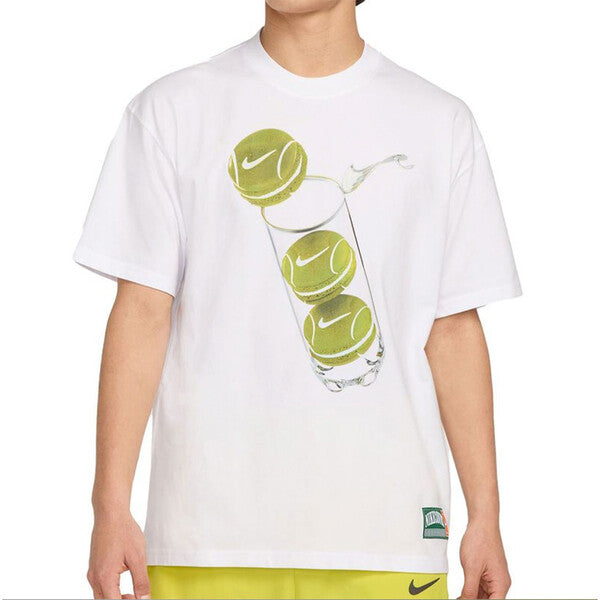 Nike Court Max90 French Open Tee (M) (White)