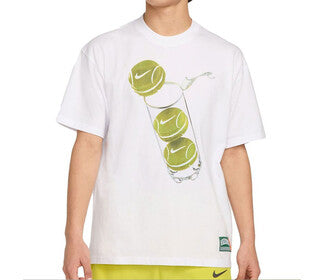 Nike Court Max90 French Open Tee (M) (White)