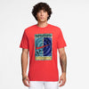 Nike Court Dri-Fit Court Tee (M) (Lt Crimson)