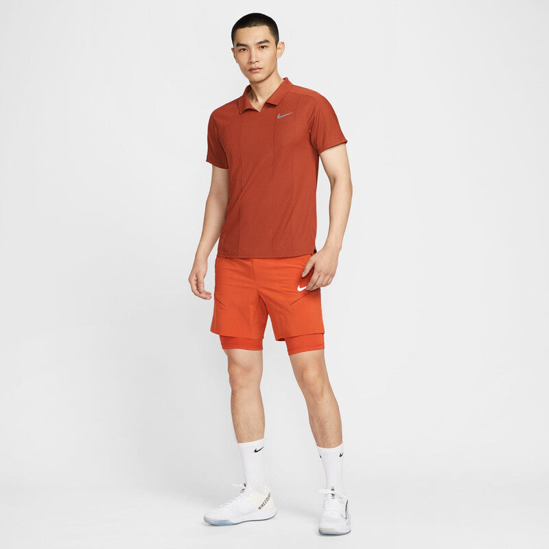 Nike Court Advantage Slam Ny Polo (M) (Rugged Orange) Nike