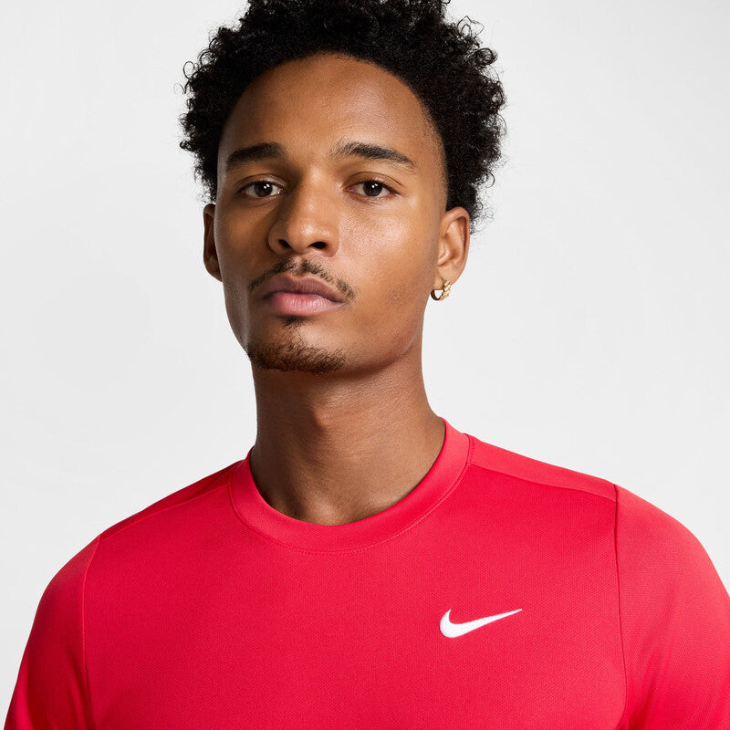 Nike Court Dri-Fit Victory Top (M) (University Red) Nike CN106Q-RED-XXL