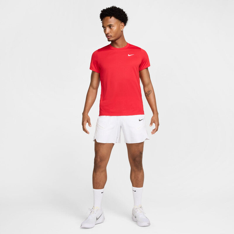 Nike Court Dri-Fit Victory Top (M) (University Red) Nike CN106Q-RED-XXL