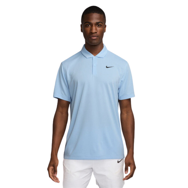 Nike Court Dri-Fit Solid Polo (M) (Celestine Blue) Nike