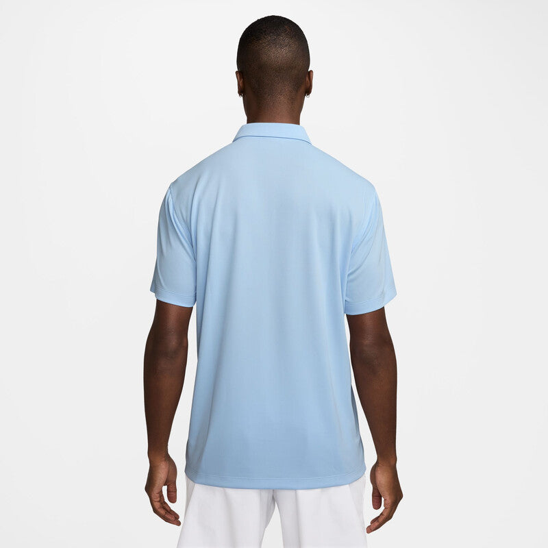 Nike Court Dri-Fit Solid Polo (M) (Celestine Blue) Nike