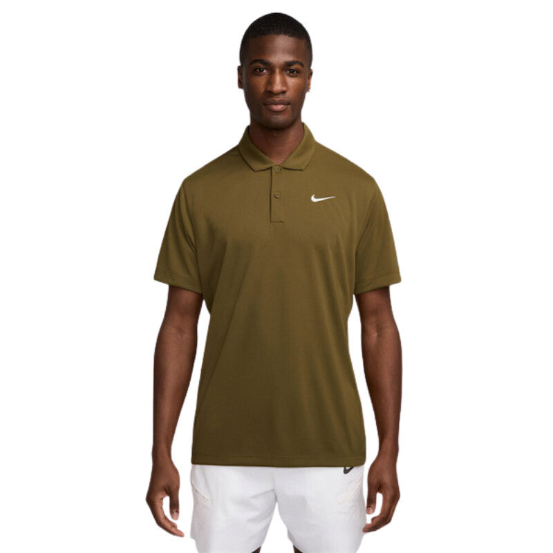 Nike Court Dri-Fit Solid Polo (M) (Celestine Blue) Nike