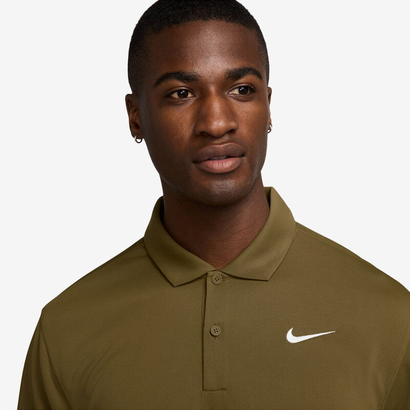 Nike Court Dri-Fit Solid Polo (M) (Celestine Blue) Nike