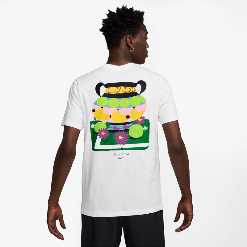 Nike Court Tee Oc (M) (White) Nike