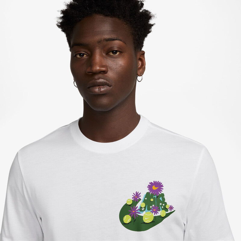 Nike Court Tee Oc (M) (White) Nike
