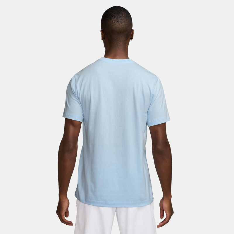 Nike Court Us Open Tee (M) (Celestine Blue)