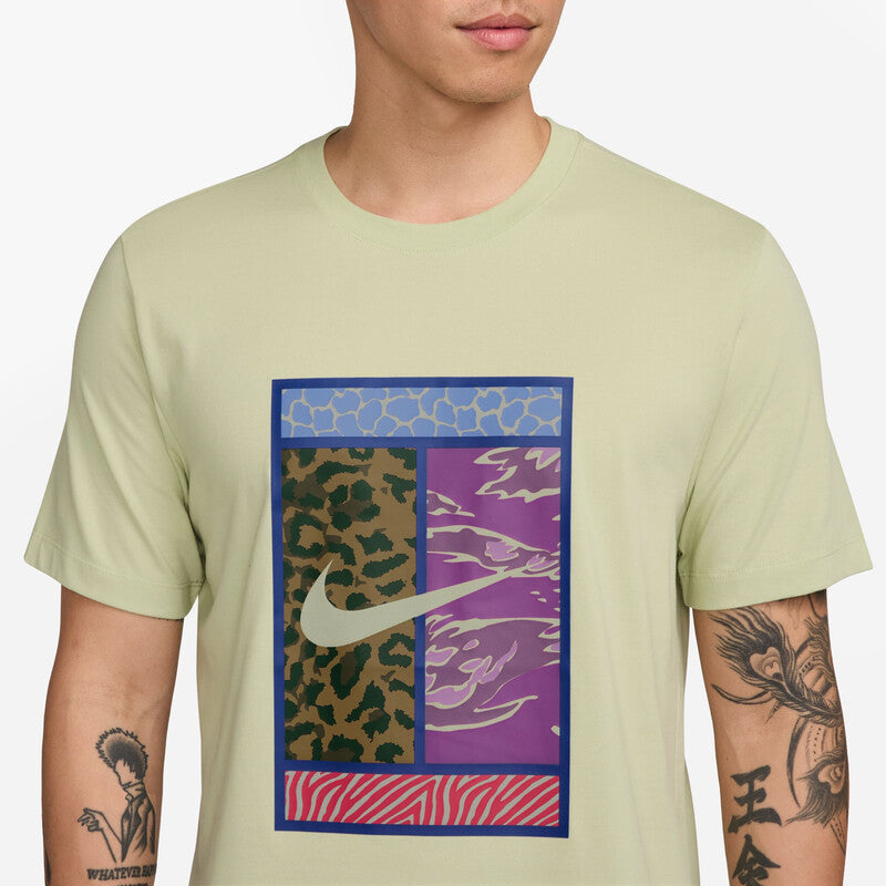 Nike Court Dri-Fit Tee (M) (White) Nike