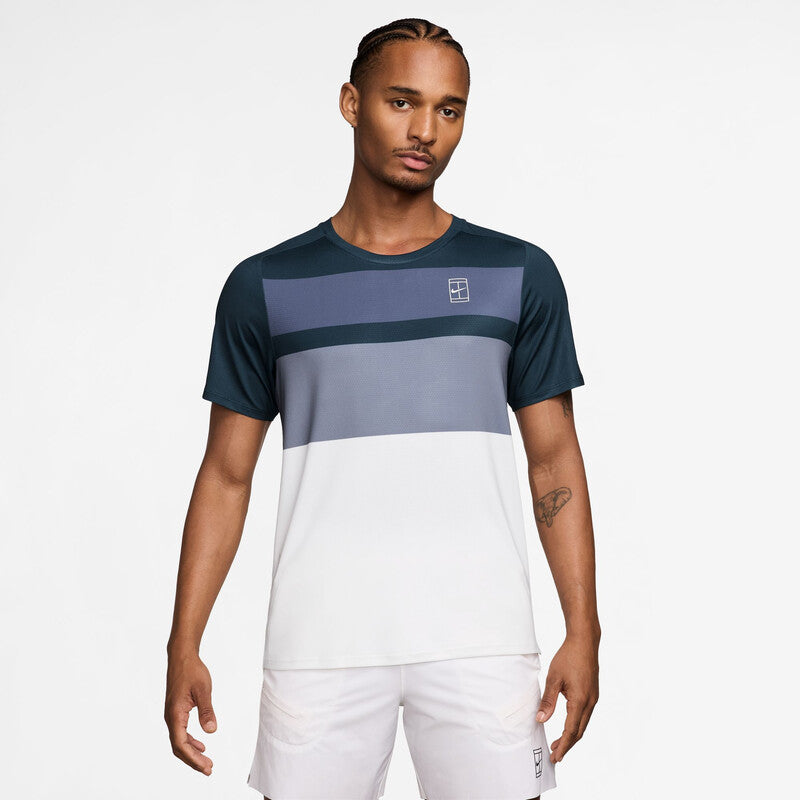 Nike Court Advantage Printed Top (M) (Medium Olive) Nike