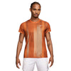 Nike Court Dri-Fit Victory Printed Top (M) (Campfire Orange) Nike