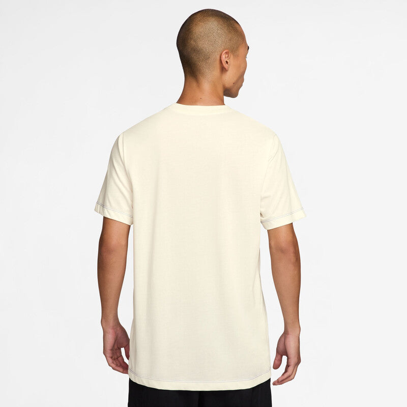 Nike Court Dri-Fit Oz Open Tee (M) (Sail)