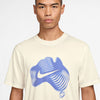 Nike Court Dri-Fit Oz Open Tee (M) (Sail)