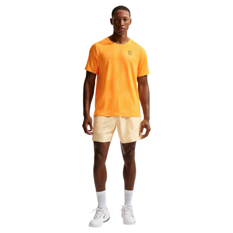 Nike Court Advantage Printed Top (M) (Laser Orange) Nike