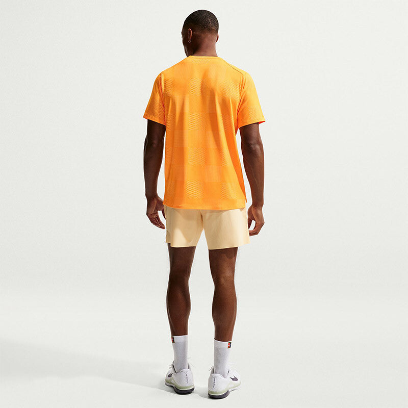 Nike Court Advantage Printed Top (M) (Laser Orange) Nike