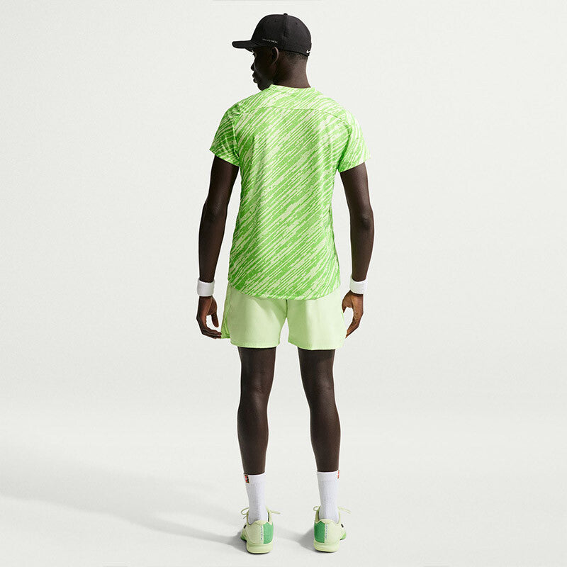 Nike Court Dri-Fit Victory Printed Top (M) (Mean Green)