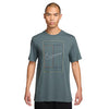 Nike Court Heritage Graphic Tee (M) (Mineral Slate)