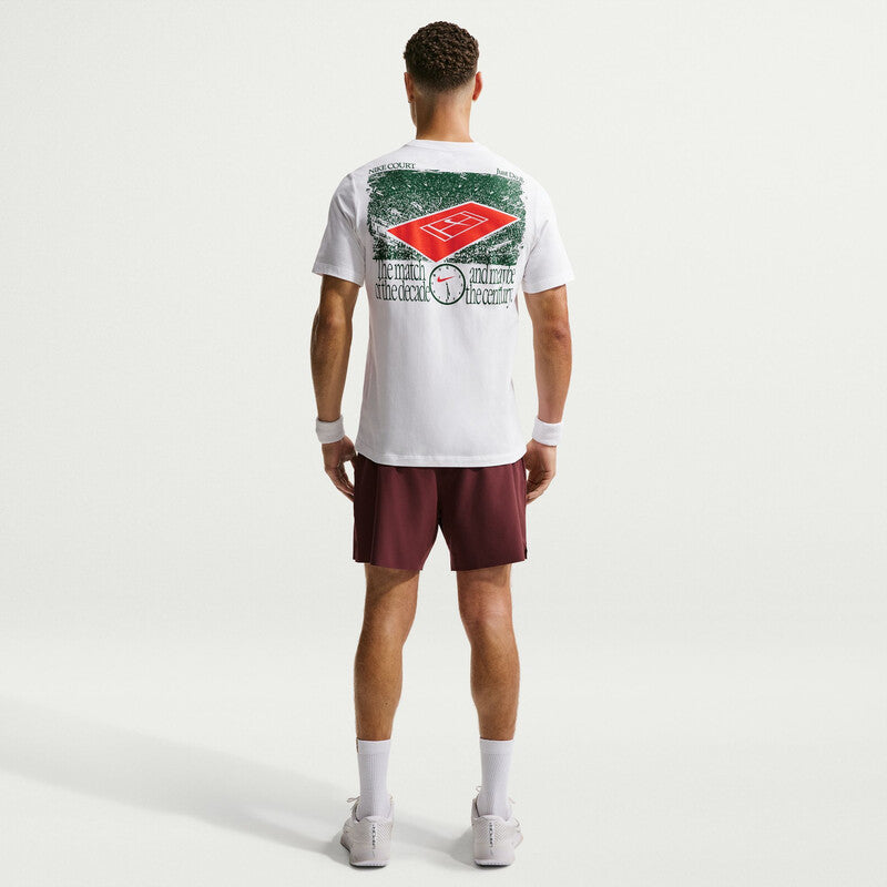 Nike Court Rg Time Tee (M) (White)