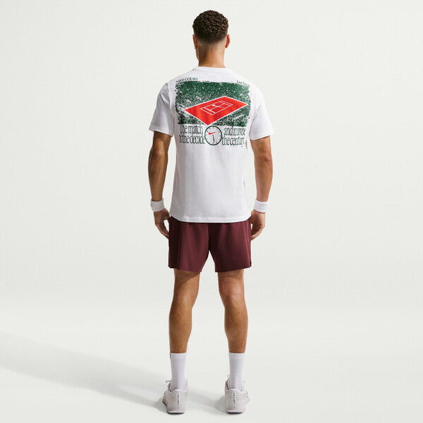 Nike Court Rg Time Tee (M) (White)