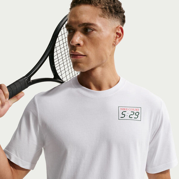 Nike Court Rg Time Tee (M) (White)