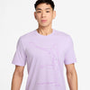 Nike Court Dri-Fit French Open Tee (M) (Violet Mist) Nike
