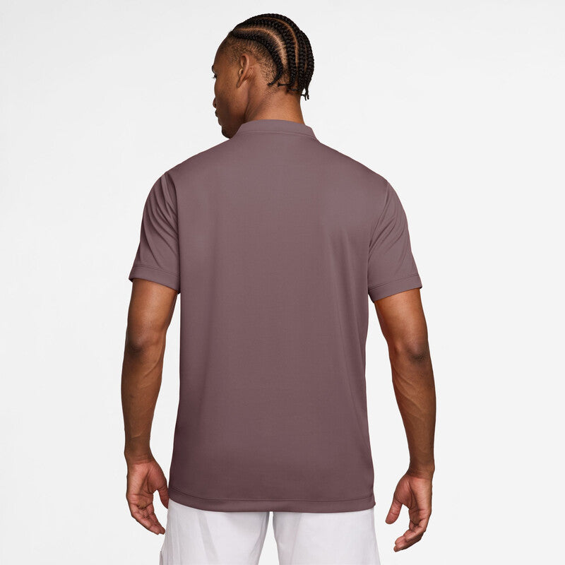 Nike Court Dri-Fit Blade Solid Polo (M) (Bright Violet) Nike