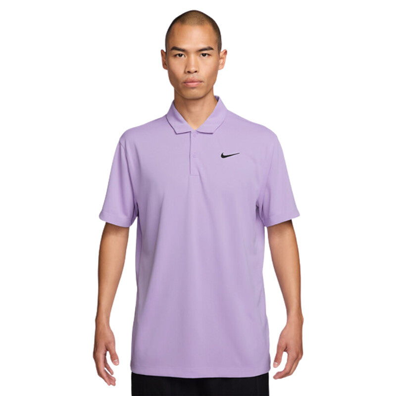 Nike Court Dri-Fit Solid Polo (M) (Hot Lava) Nike