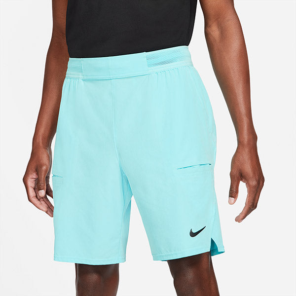 Nike Court Drifit Advantage Short 9" (M) (Light Blue) Nike