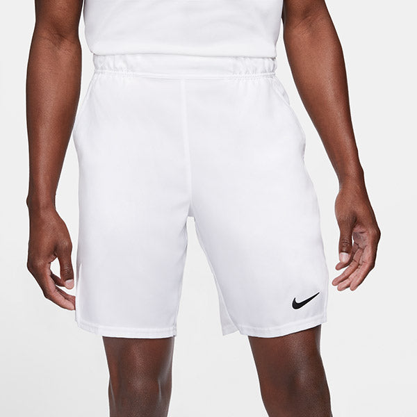 Nike Court Drifit Victory Short 9" (M) (White)