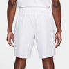 Nike Court Drifit Victory Short 9" (M) (White)