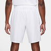Nike Court Drifit Victory Short 9" (M) (White)
