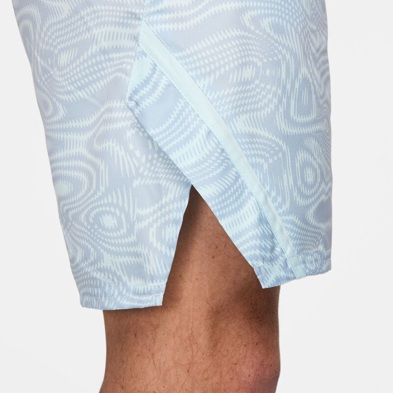 Nike Court Victory Printed 9" Short (M) (Glacier Blue)