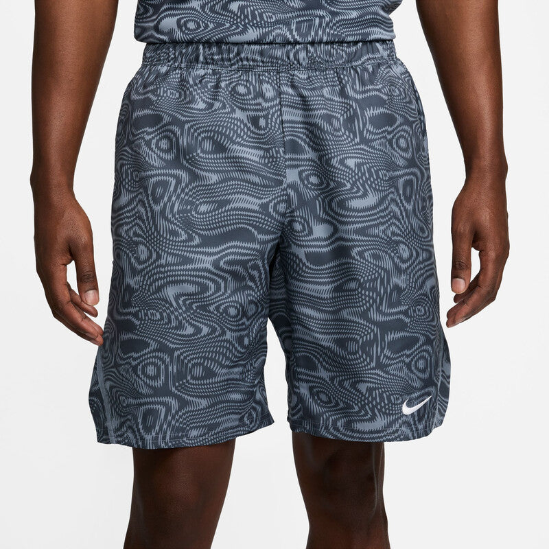 Nike Court Victory Printed 9" Short (M) (Ashen Slate)