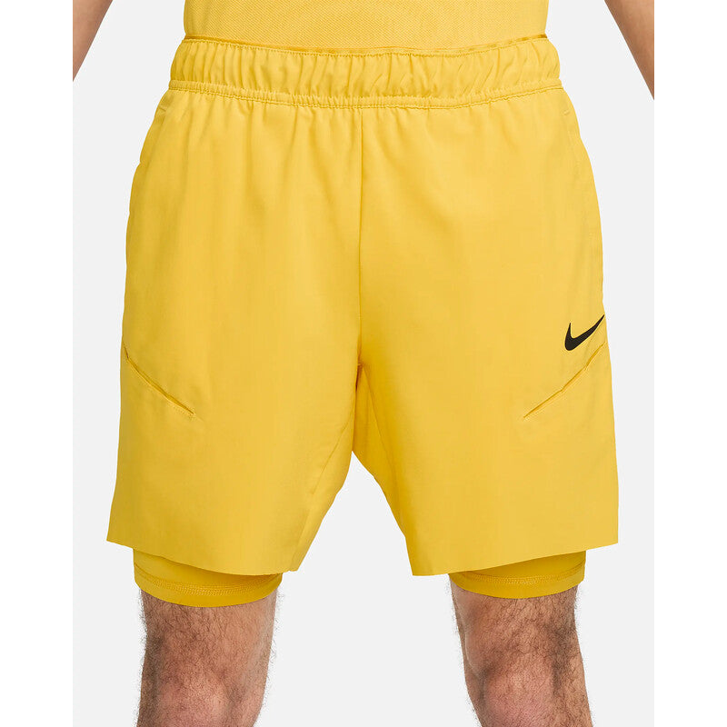 Nike Court Slam 7" Roland Garros Short (M) (Vivid Sulfur)