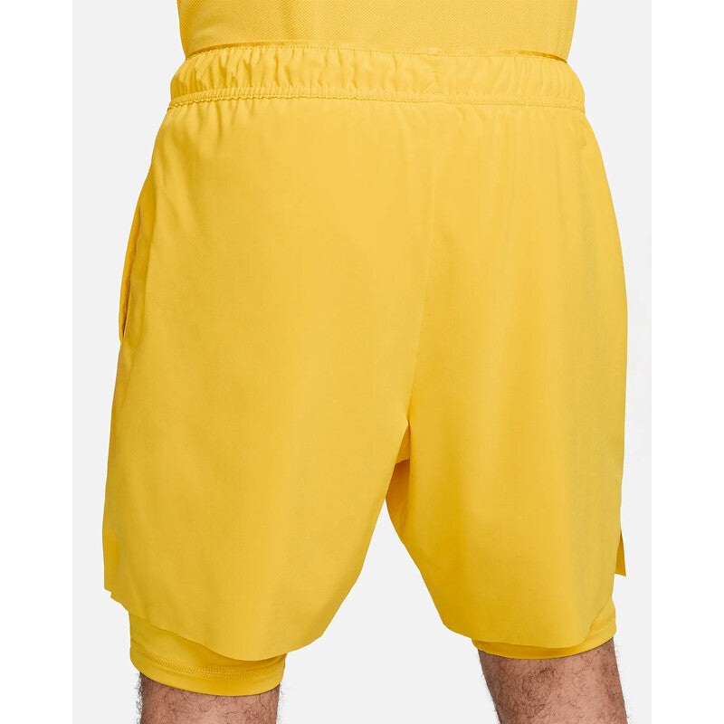 Nike Court Slam 7" Roland Garros Short (M) (Vivid Sulfur)