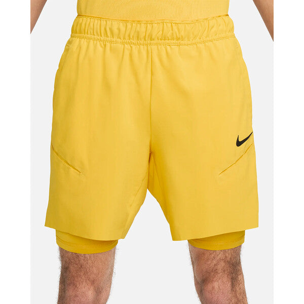 Nike Court Slam 7" Roland Garros Short (M) (Vivid Sulfur)