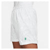 Nike Court Dri-Fit Heritage 6" Short (M) (White)