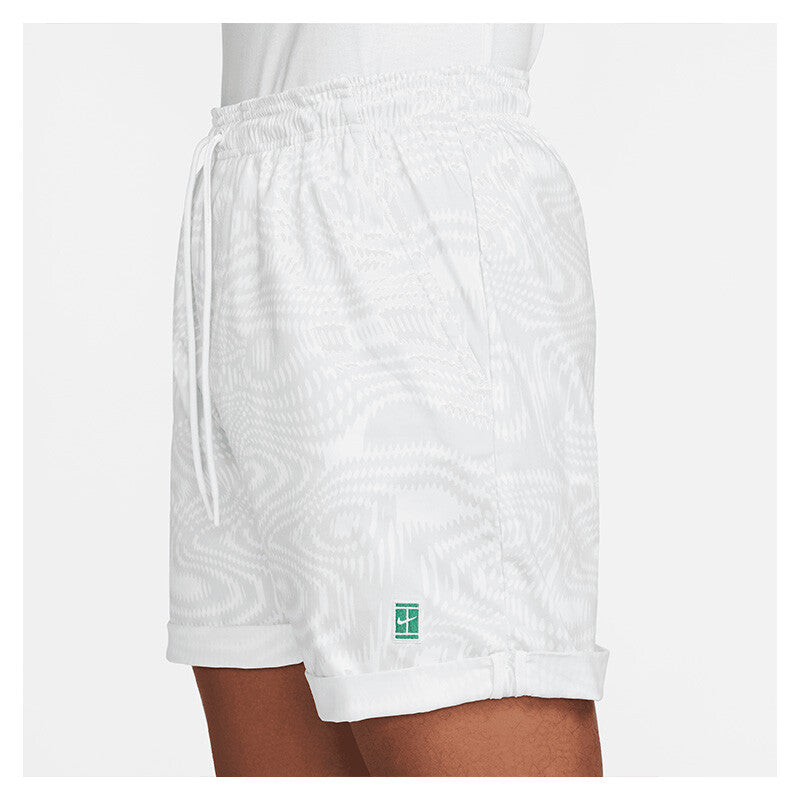 Nike Court Dri-Fit Heritage 6" Short (M) (White)