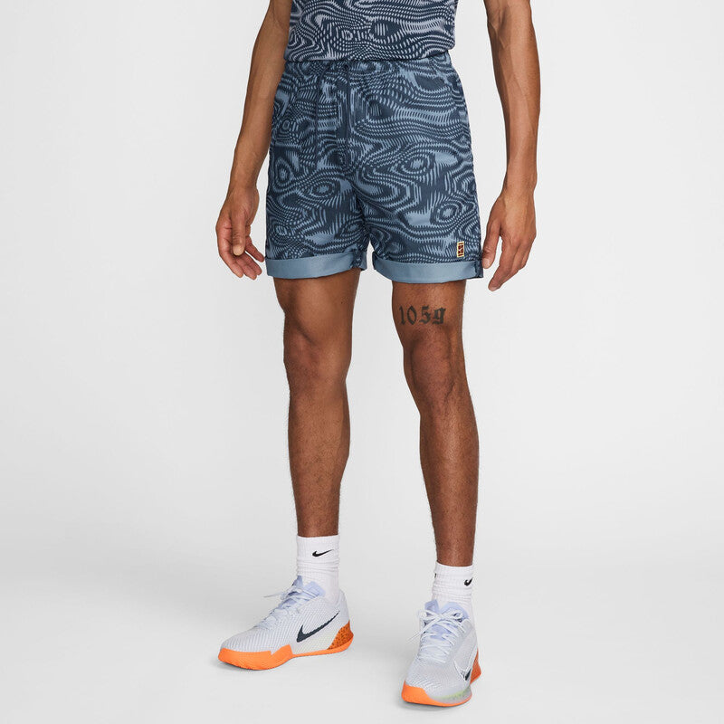 Nike Court Dri-Fit Heritage 6" Short (M) (Thunder Blue) Nike