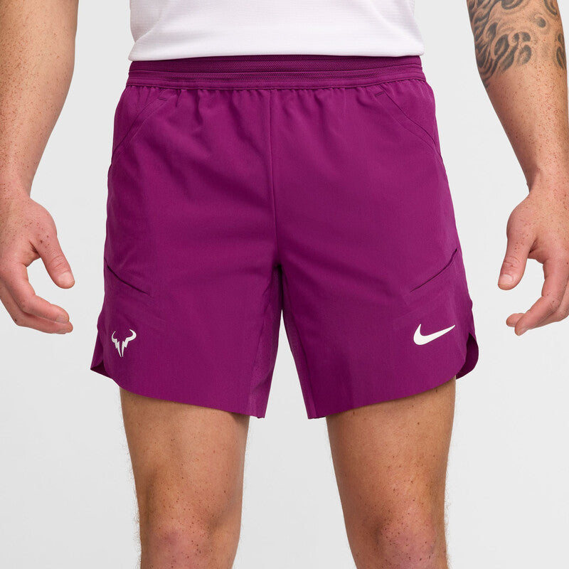 Nike Court Advantage Rafa 7" Short (M) (Sangria)
