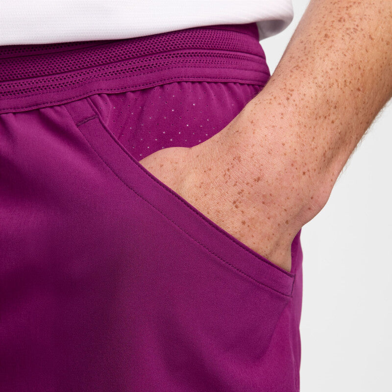 Nike Court Advantage Rafa 7" Short (M) (Sangria)