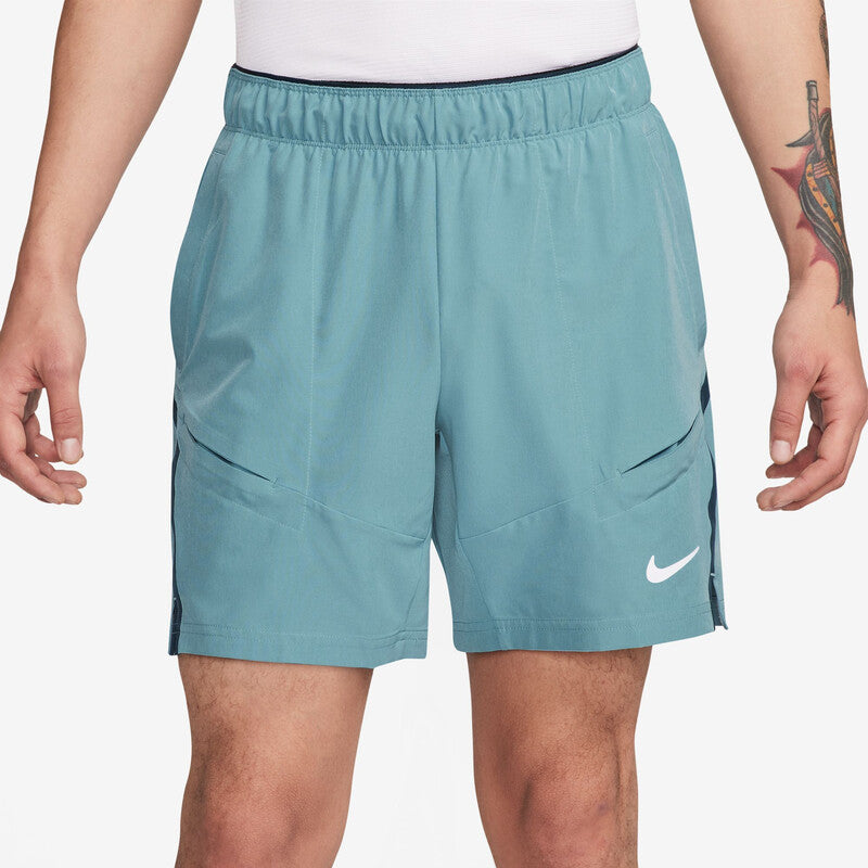 Nike Court Advantage 7" Short (M) (Denim Turquoise)