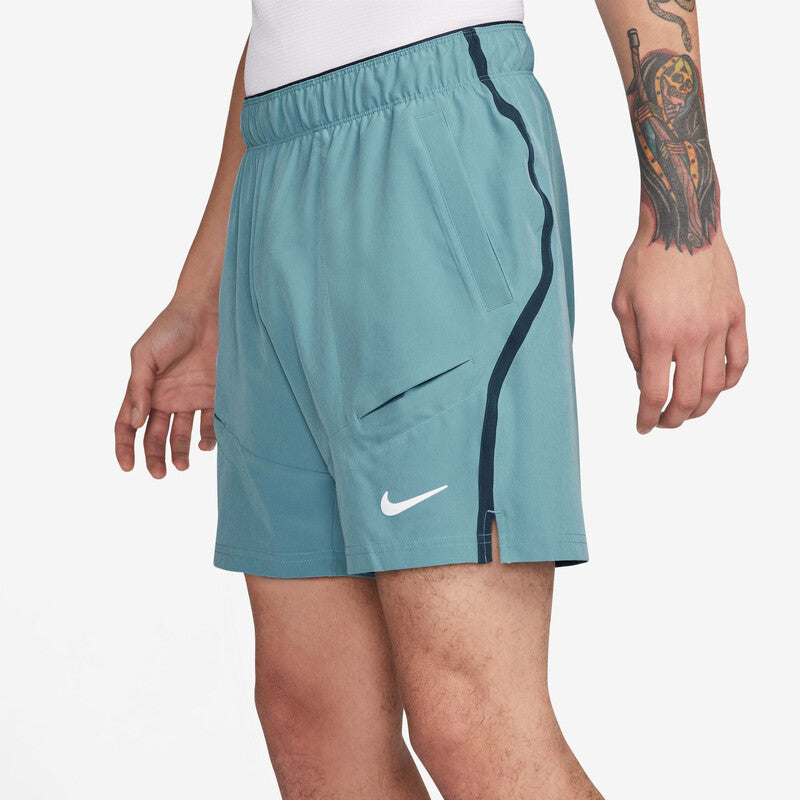 Nike Court Advantage 7" Short (M) (Denim Turquoise)